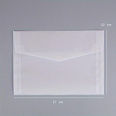 10pcs Romantic Sulfuric Acid Paper Envelopes - Creative Gift