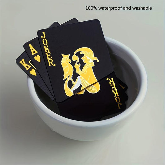 Waterproof Plastic Playing Cards - Perfect for Poker & Card Games