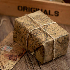 10sheets Vintage Journal/Diary Material Paper 21.8x13.5cm