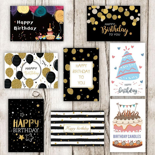 24PCS Birthday Card With 24 Envelopes