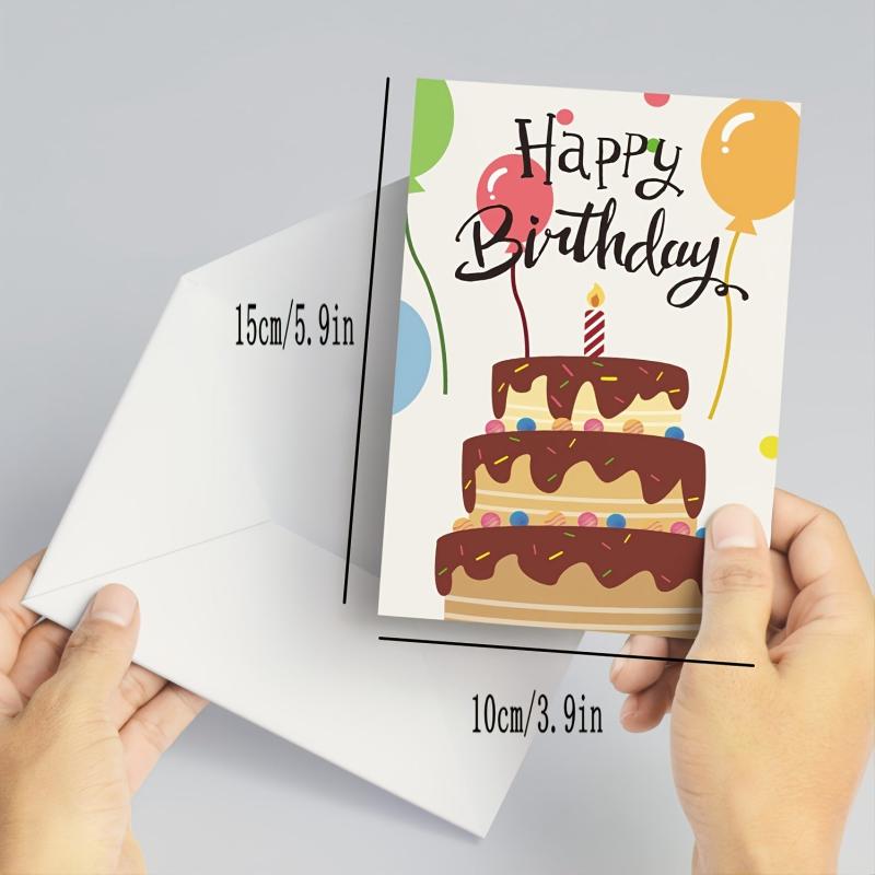 24PCS Birthday Card With 24 Envelopes