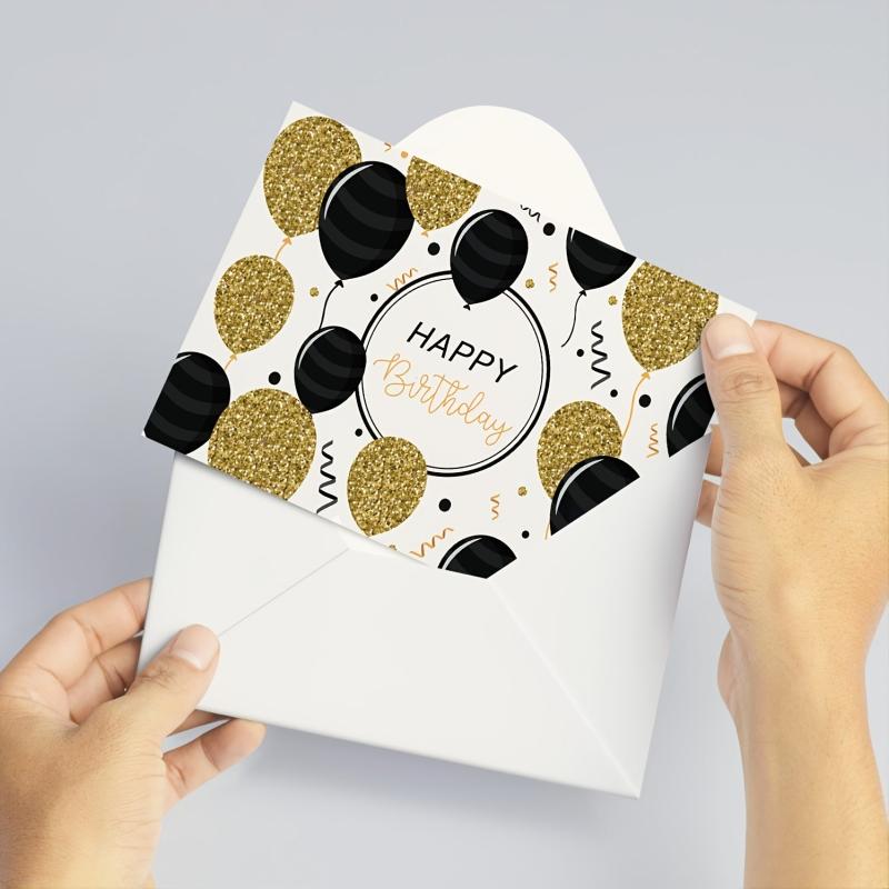 24PCS Birthday Card With 24 Envelopes