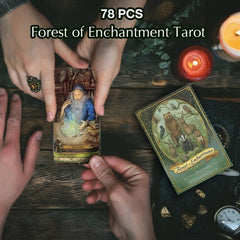 Forest of Enchantment Tarot Cards - 52 Card Deck & Guide Book