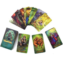 Forest of Enchantment Tarot Cards - 52 Card Deck & Guide Book