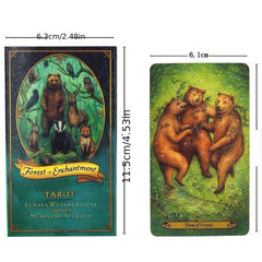 Forest of Enchantment Tarot Cards - 52 Card Deck & Guide Book