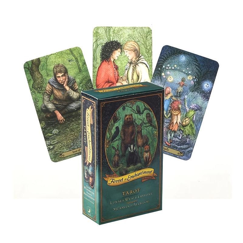 Forest of Enchantment Tarot Cards - 52 Card Deck & Guide Book