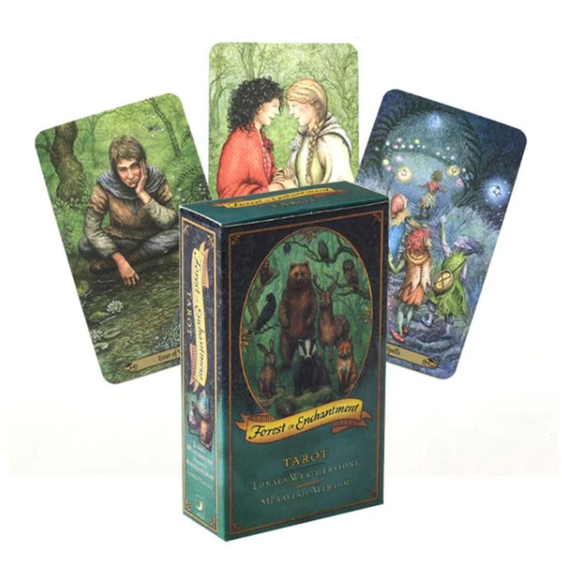 Forest of Enchantment Tarot Cards - 52 Card Deck & Guide Book