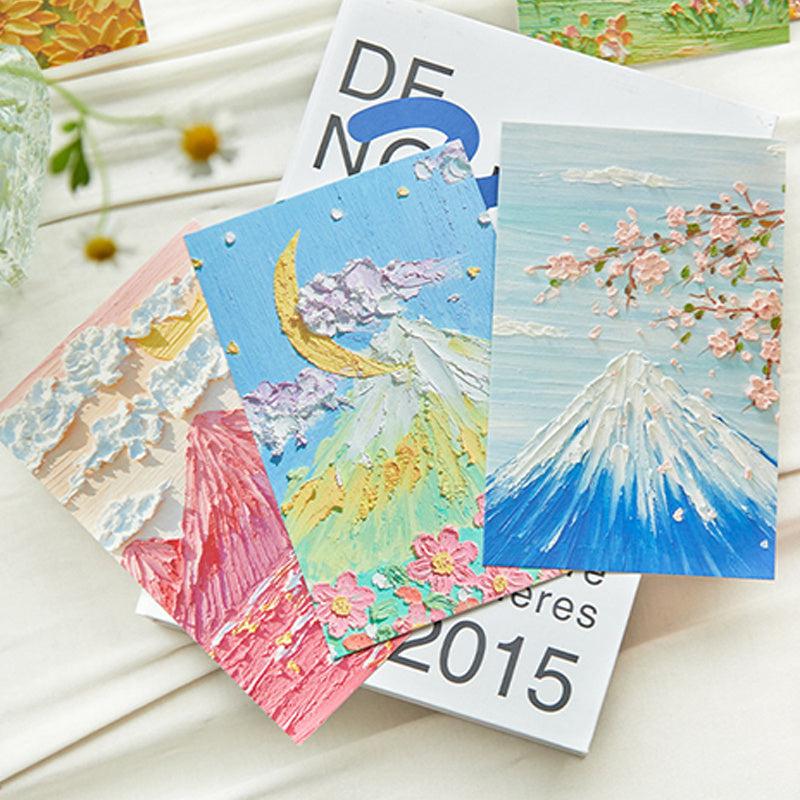 30 Handcrafted Painting Style Greeting Cards for Any Occasion
