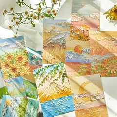 30 Handcrafted Painting Style Greeting Cards for Any Occasion