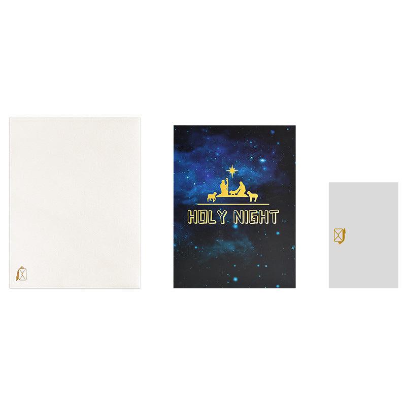 3D Christmas Card - Festive Holiday Greeting Card