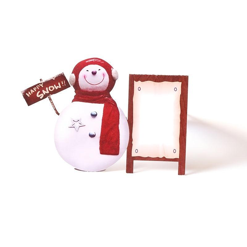 1pc Christmas Greeting Card Creative Flower Car Hollow Paper Carving