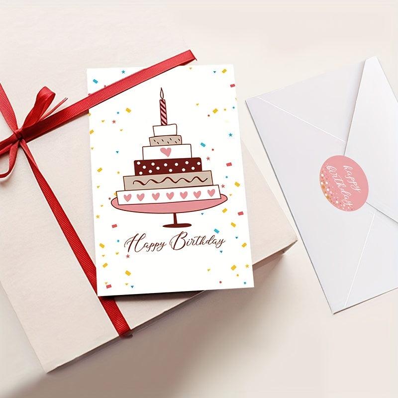 Birthday Cards Set of 9 with Envelopes