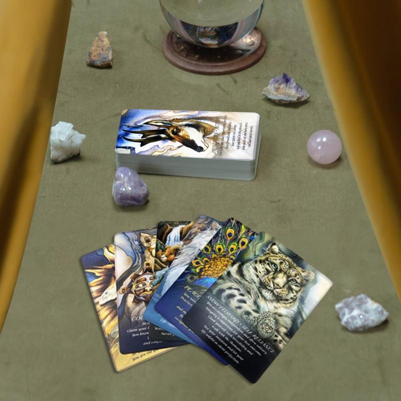 Spirits of the Animals Oracle Card Game QRCode Guidebook