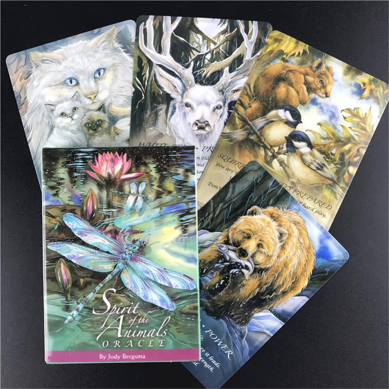 Spirits of the Animals Oracle Card Game QRCode Guidebook