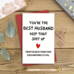 Unique Birthday Card for Your Husband - Surprise Him on His Special Day