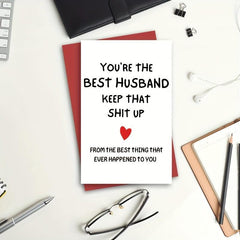 Unique Birthday Card for Your Husband - Surprise Him on His Special Day