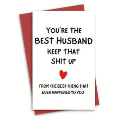 Unique Birthday Card for Your Husband - Surprise Him on His Special Day