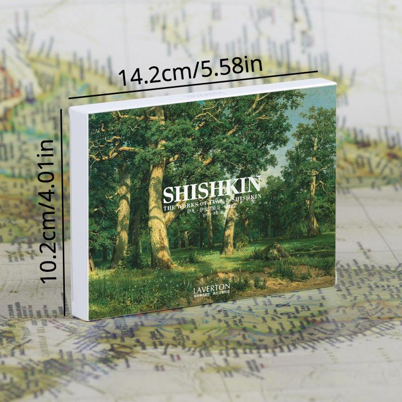 30pcs Boxed Hand-painted Blessing Cards for Office Messages