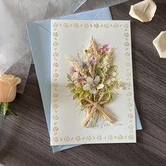 Flower Greeting Card Envelope Mother's Birthday Anniversary Gift