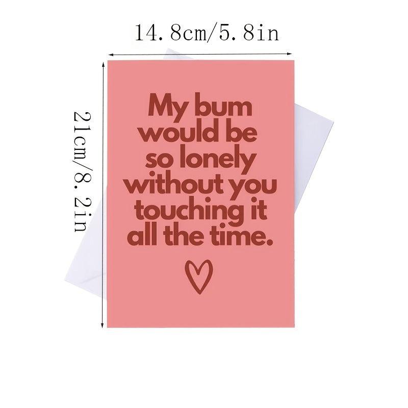 Anniversary Card For Husband Wife Boyfriend Girlfriend Partner