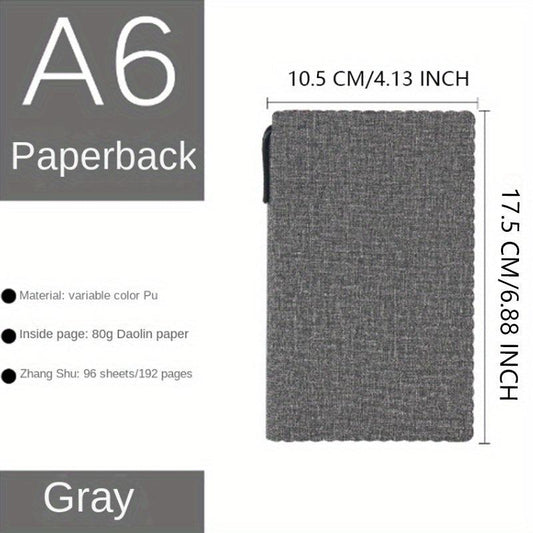 Leather PU Notepad Hardcover A5 Notebook