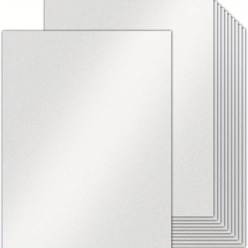 Glitter Thick Paper Cardstock for DIY Invitation Cards Making - 20 Sheets