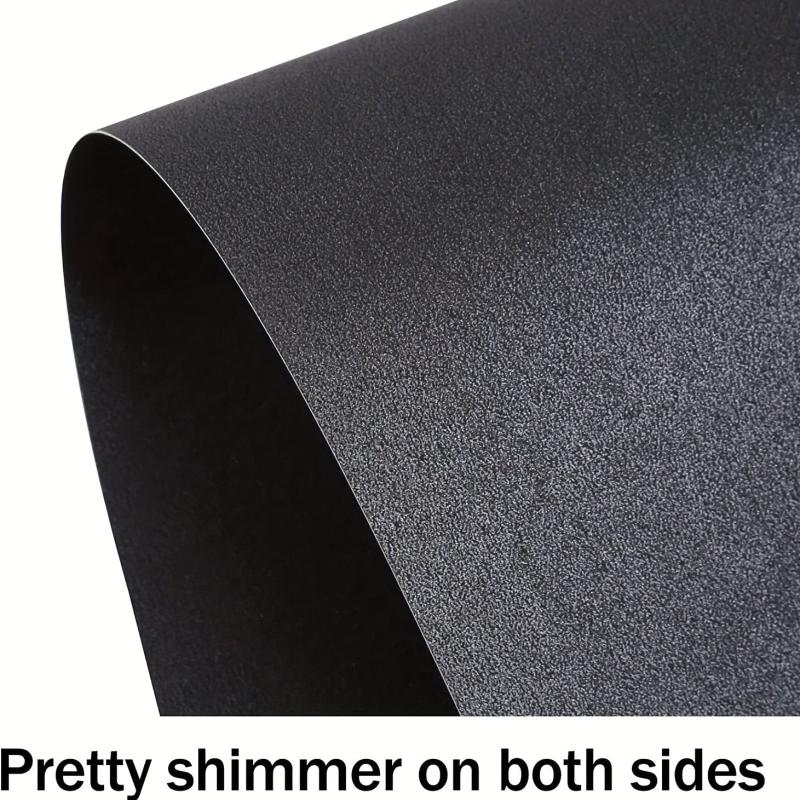 Glitter Thick Paper Cardstock for DIY Invitation Cards Making - 20 Sheets