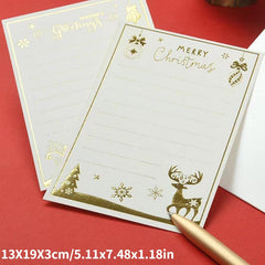 3D Christmas Tree Card Set with Envelope & Sticker