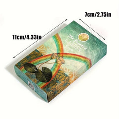 Faceted Garden Oracle Card English Board Game with QRCode Pdf Guidebook