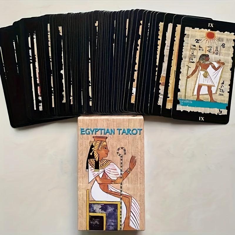 Egyptian Tarot Destiny Cards for Divination with Instructional Guide