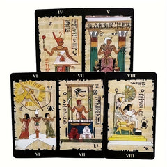 Egyptian Tarot Destiny Cards for Divination with Instructional Guide