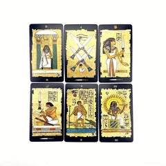 Egyptian Tarot Destiny Cards for Divination with Instructional Guide