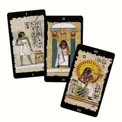 Egyptian Tarot Destiny Cards for Divination with Instructional Guide