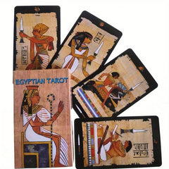Egyptian Tarot Destiny Cards for Divination with Instructional Guide
