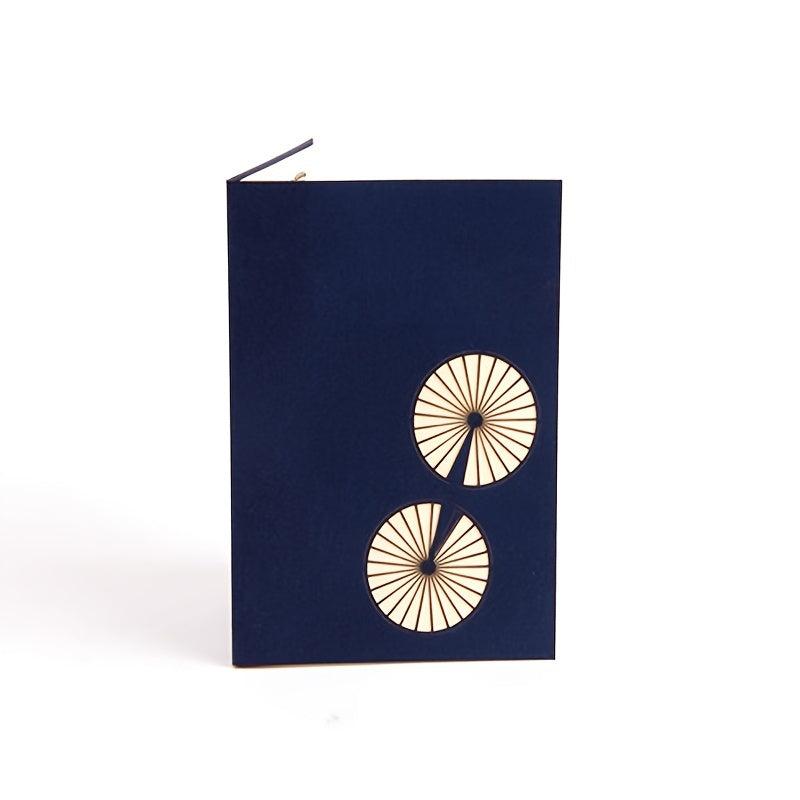 1pc Retro Bicycle Pop Up Card 3D Bicycle Greeting Card With Envelope