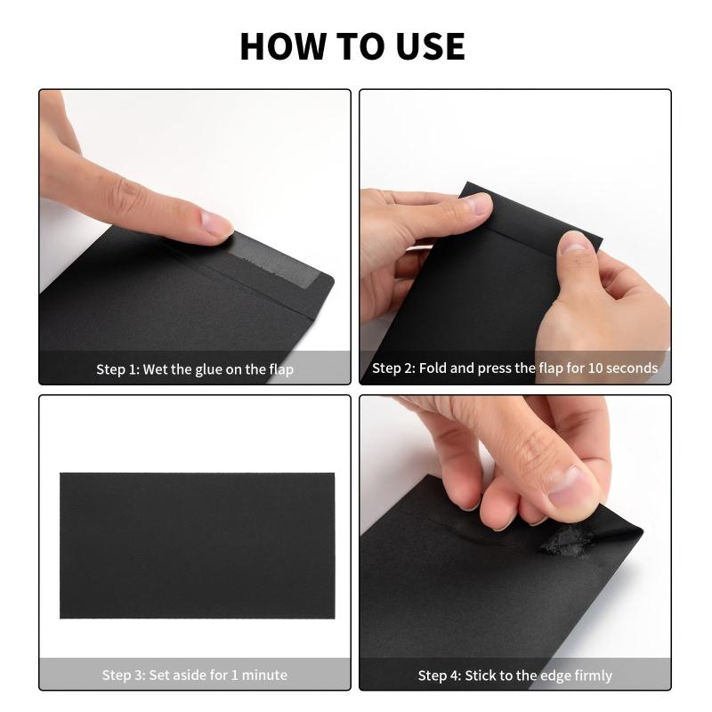 100pcs Cash Envelopes 6.5x3.5in Money Saving Challenge Large Envelopes
