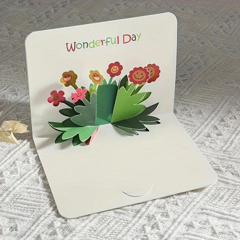 3D Pop Up Happy Birthday Card For Women Men Kid With Envelope