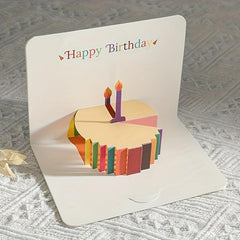 3D Pop Up Happy Birthday Card For Women Men Kid With Envelope
