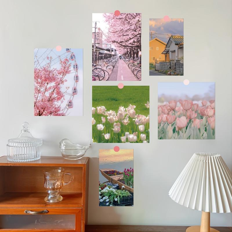 20 Spring Nature Scenery Cards for Postcards & Decor