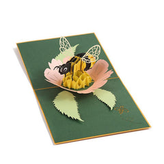 3D Bee Greeting Card for Special Occasions