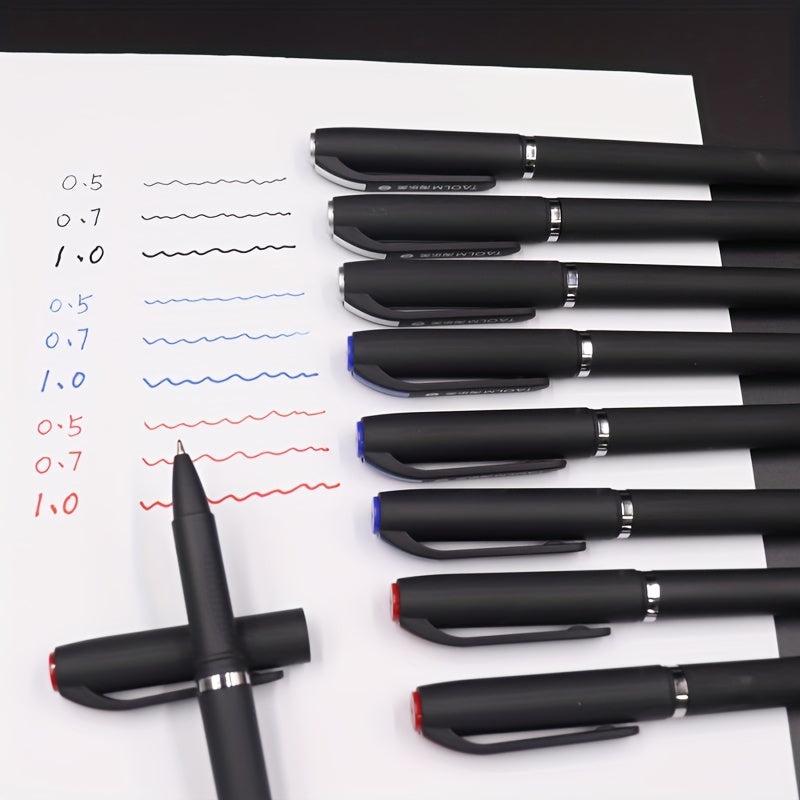 Gel Pen Set Red Ink Calligraphy Office Business Signature