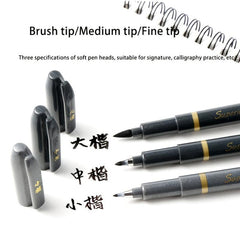 3pcs Calligraphy Hand Lettering Pens Set Art Drawing Sketching