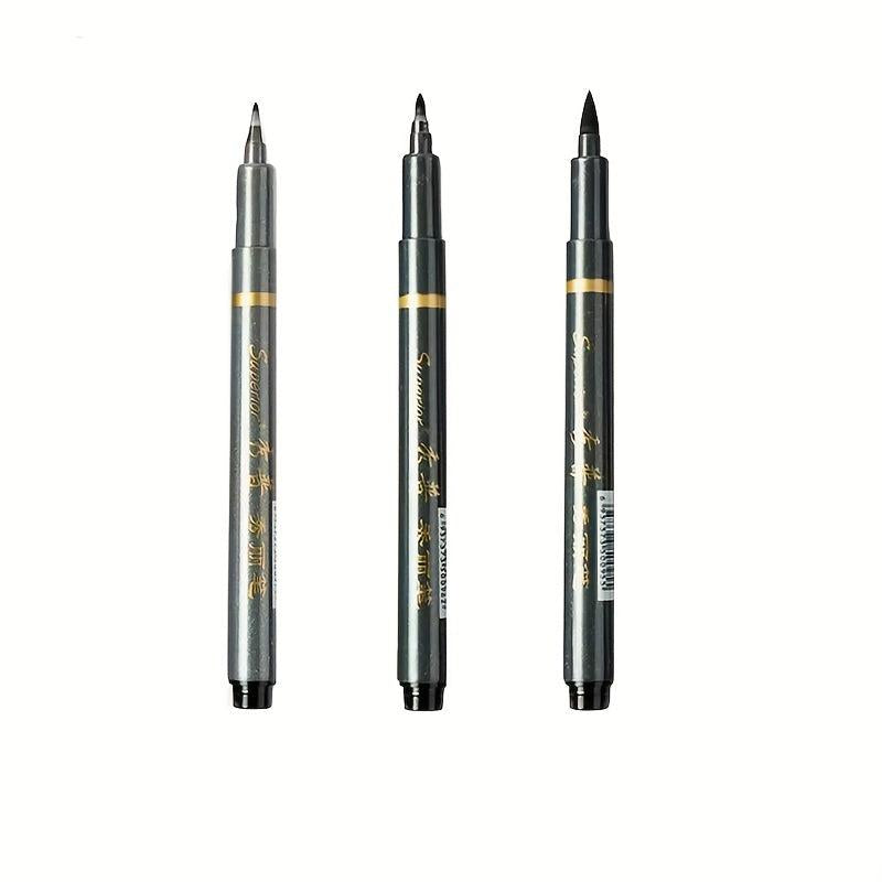 3pcs Calligraphy Hand Lettering Pens Set Art Drawing Sketching