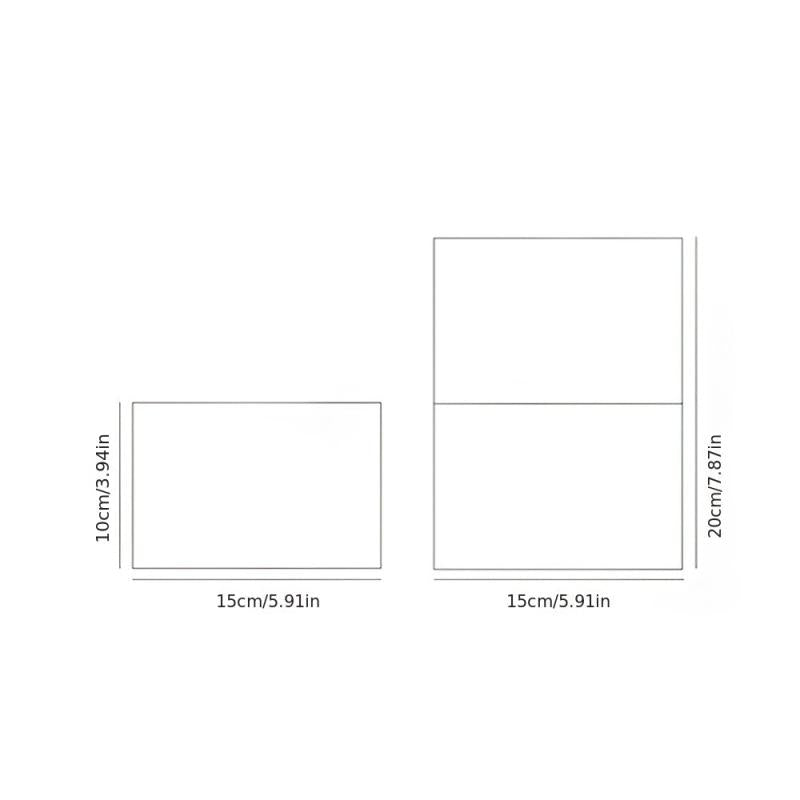 Birthday Card Set: 10 Cards with Envelopes