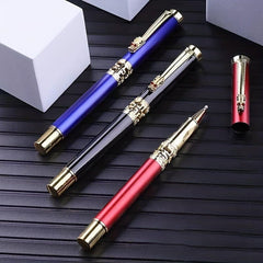 Dragon Head Hollow Metal Jewelry Ballpoint Pen Gift