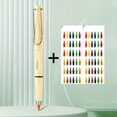 Pencil 72 Heads Colors Combination 0 5mm Inkless Metal Pen