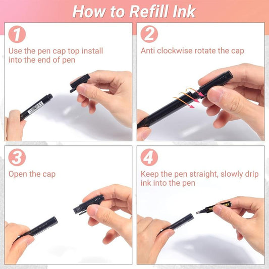 6 Pack Calligraphy Pens Modern Calligraphy Set