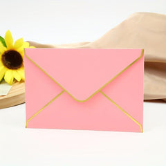 10pcs Bronzing Envelopes for Invitations and Greetings