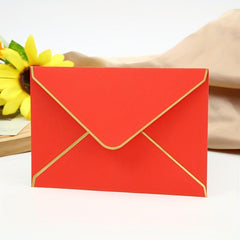 10pcs Bronzing Envelopes for Invitations and Greetings