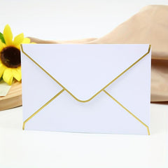 10pcs Bronzing Envelopes for Invitations and Greetings